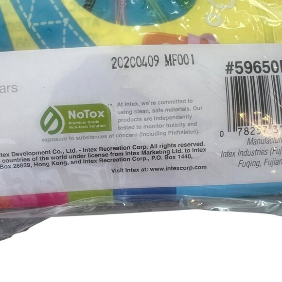 Intex Sea Buddy Arm Bands Kids 3-6 Years Octopus Fish 2 Air Chambers NEW - Picture 5 of 9